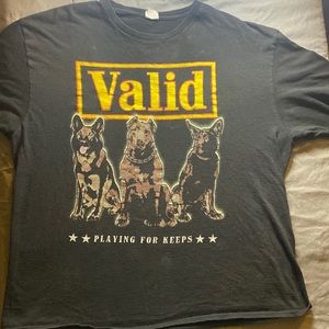 “Valid” men’s vintage T shirt